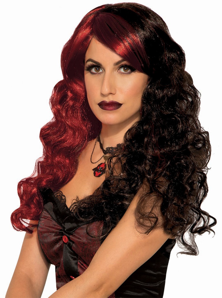 Wig-Crimson Night-Red/Black