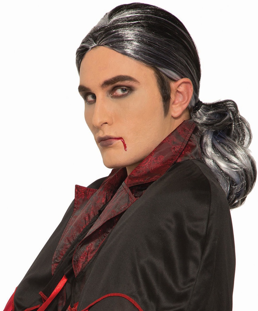 Wig-Gothic Prince-Black/White