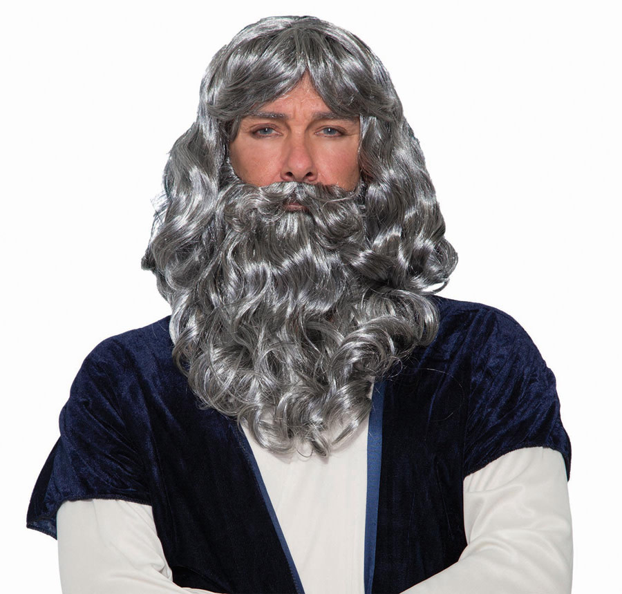 Wig/Beard-Biblical-Gray