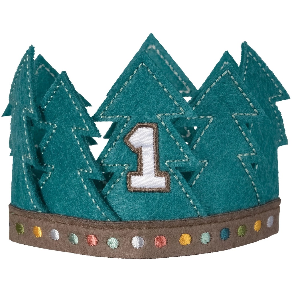 Wilderness Felt Birthday Crown Crowns