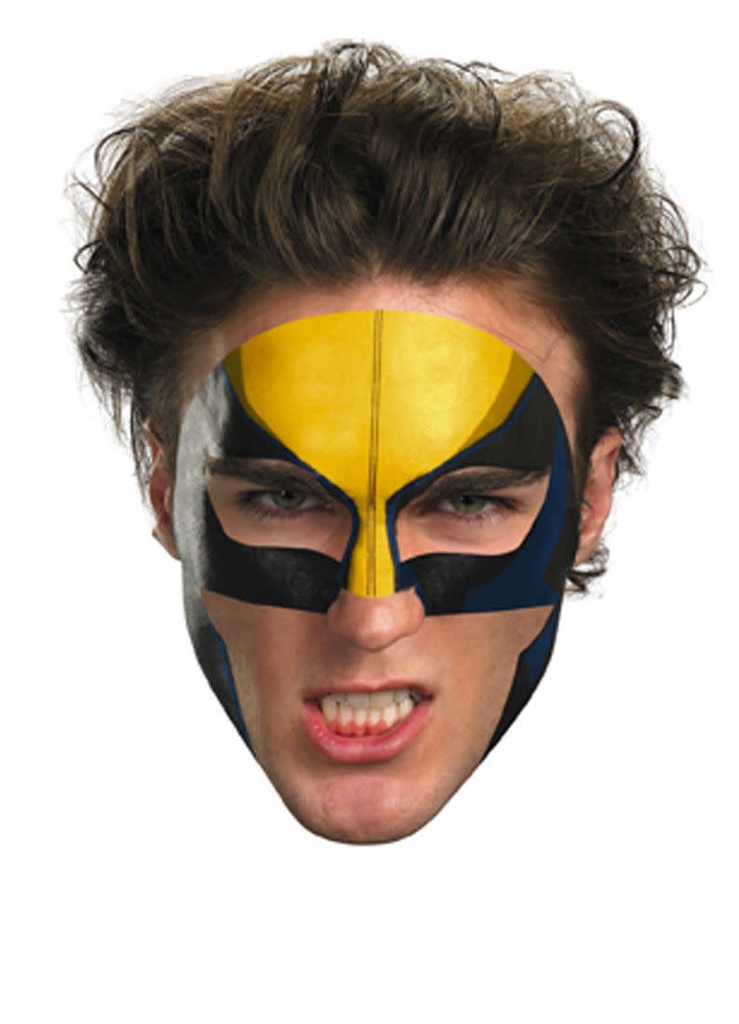 Wolverine Face Tattoo