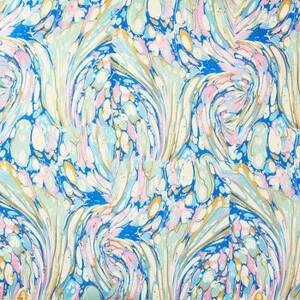 Wrap Roll (30X120) Inches-Pink and Blue Marble Stone Paper
