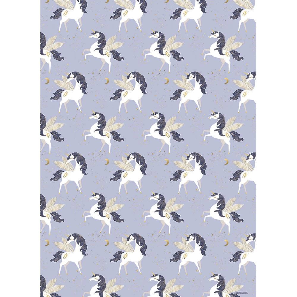 Wrapping Sheet (26x19) Inches-Pegacorn