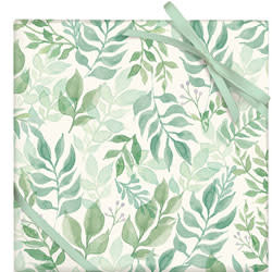 Wrapping Sheet (26x19) Inches-Watercolor Garden