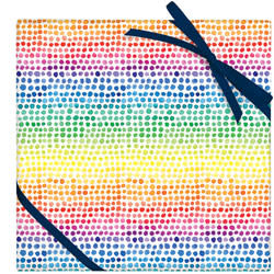 Wrapping Sheet (26x19) Inches-Watercolor Rainbow