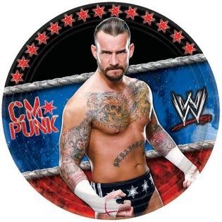 WWE 7-Inch Dessert Plates