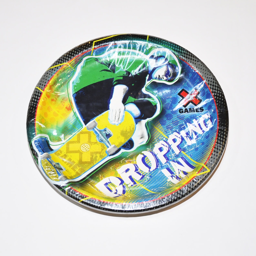 X Games-Dinner 9 Inch Plates