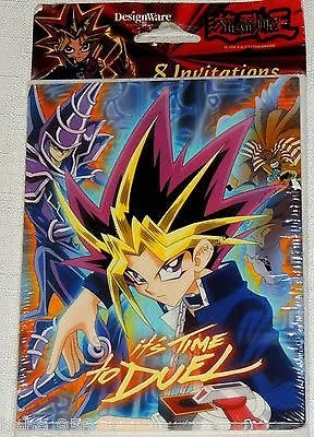Yu Gi Oh Invitations