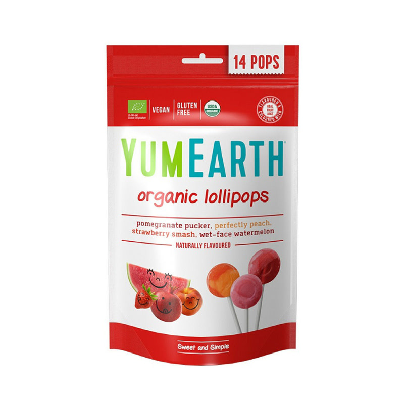YumEarth Organic Fruit Pops 87g 14 Pops