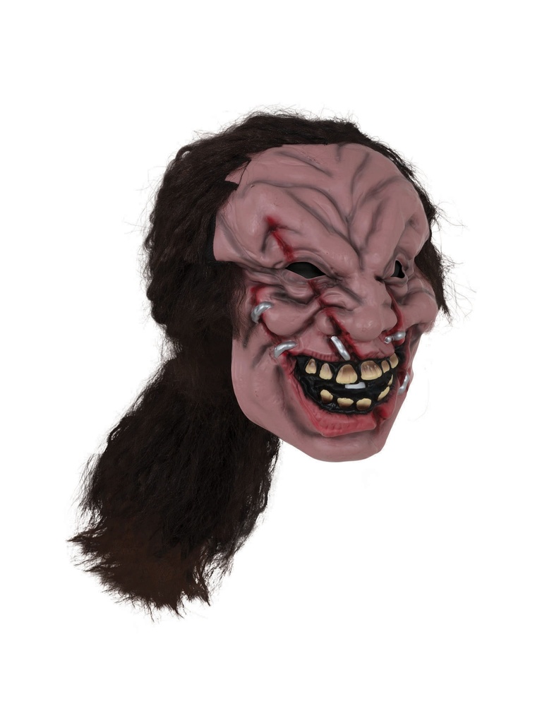 Zombie Mask W/Hair