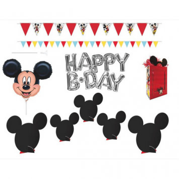 Mickey-Wall And Table Decorating Kit 10/pk