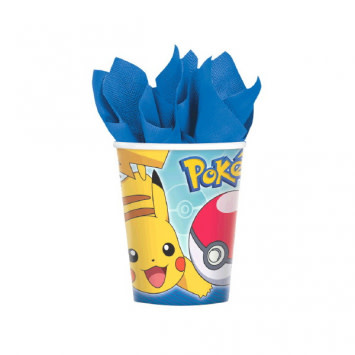 pokemon- 9 oz cups