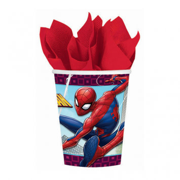 Spiderman- 9oz cups 8/pk