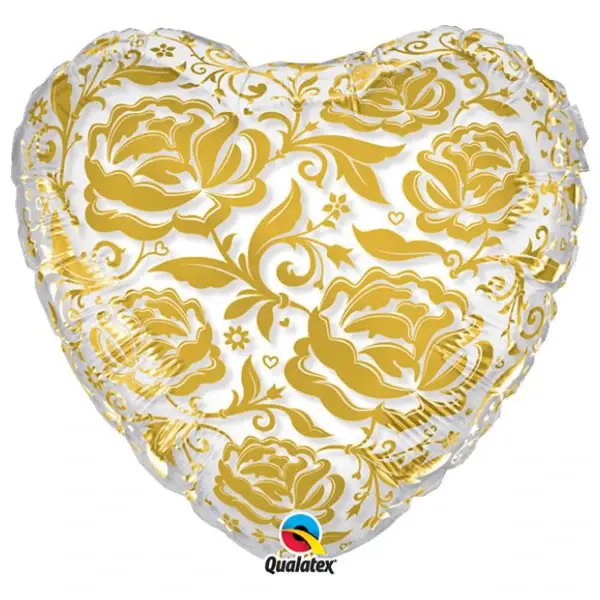 Crystal Roses & Flowers Gold