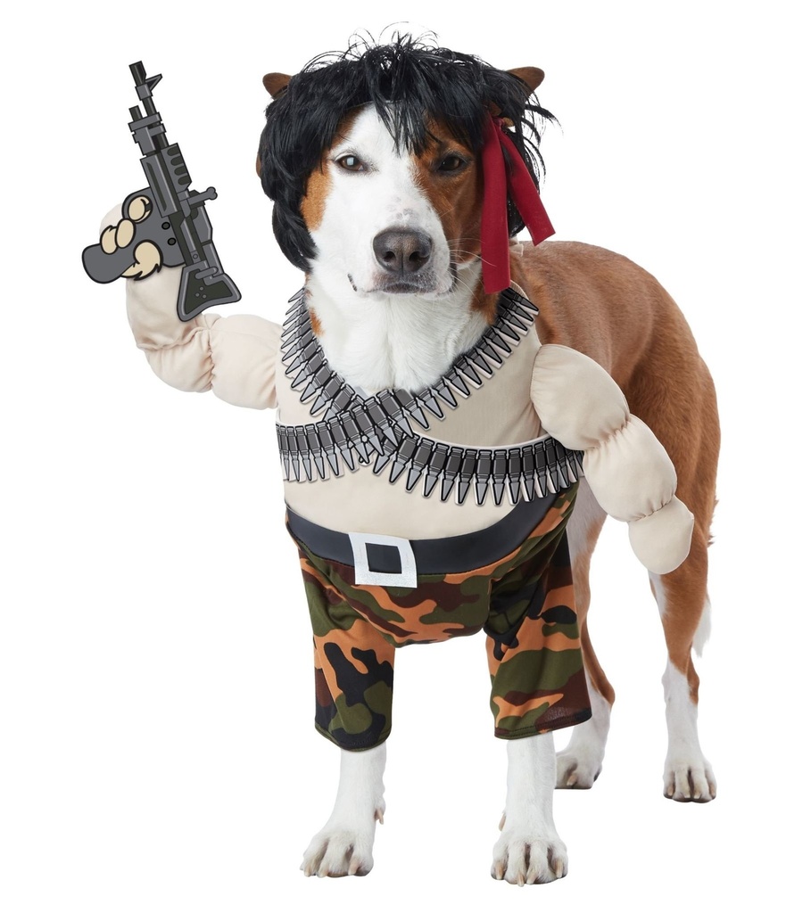Action Hero Dog Costume