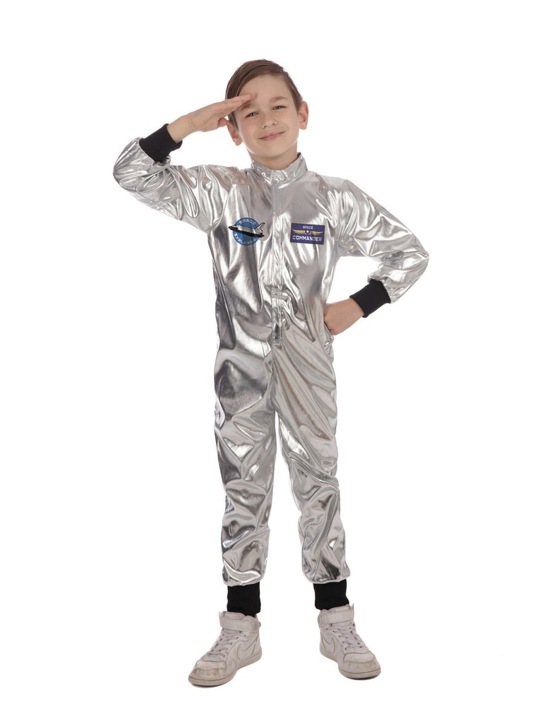 Astronaut Silver Boys Costume
