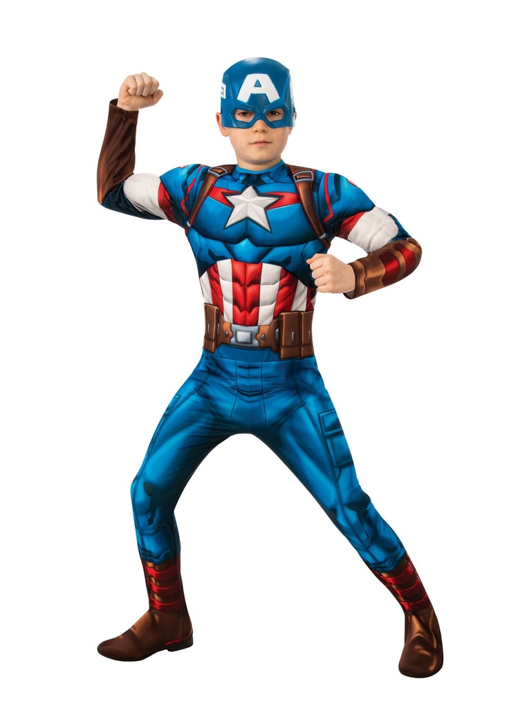 Avc- Captain America Costume Boys Child