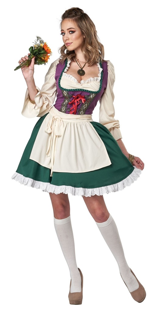 Beer Garden Girl Costume Countries & Historical