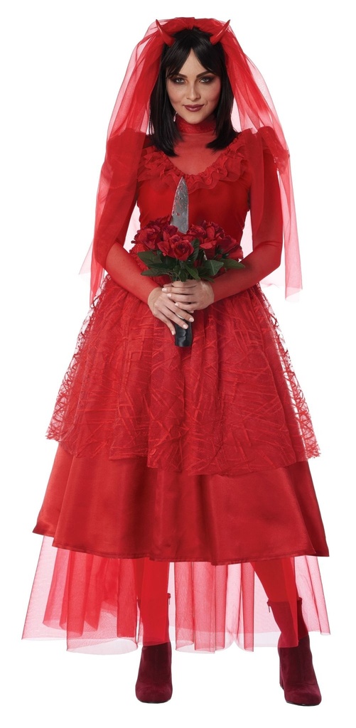 Bride From Hell! Costume Scary & Villains