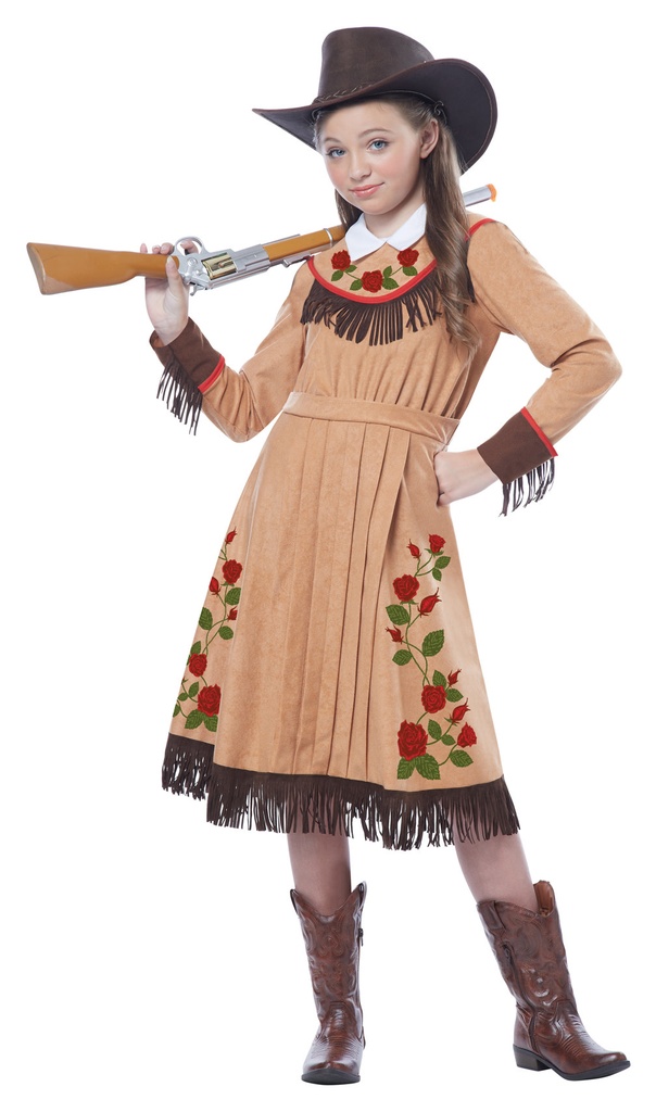 Cow Annie Oakley  Costume Girls Child