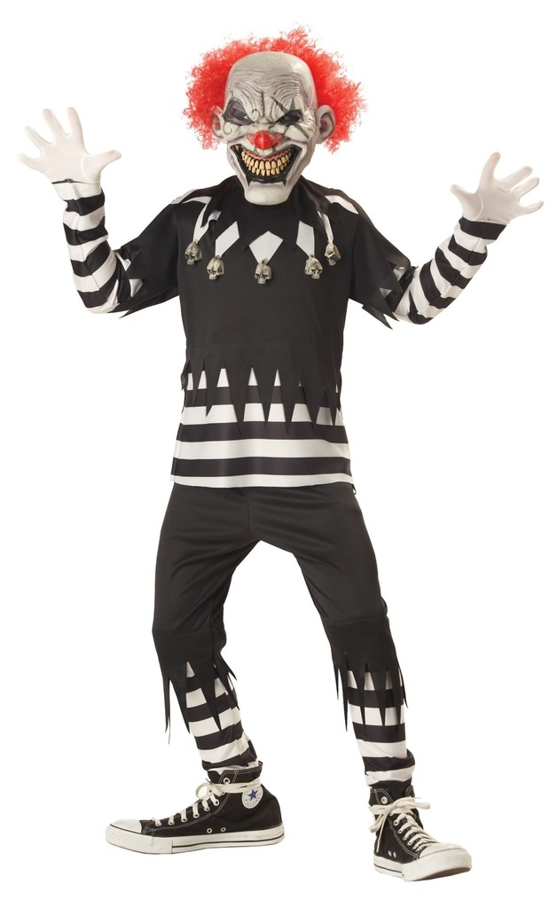 Creepy Clown Boys Costume Boys Child