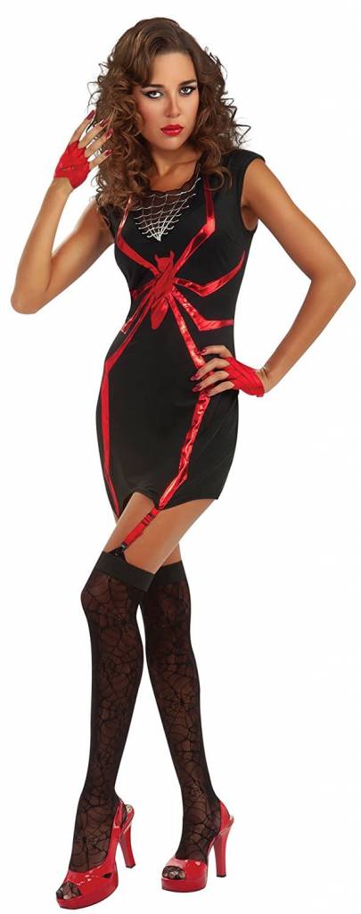 Crimson Widow Scary & Villains