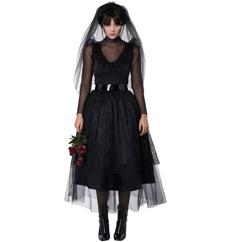 Dark And Dreadful Women Costume Scary & Villains