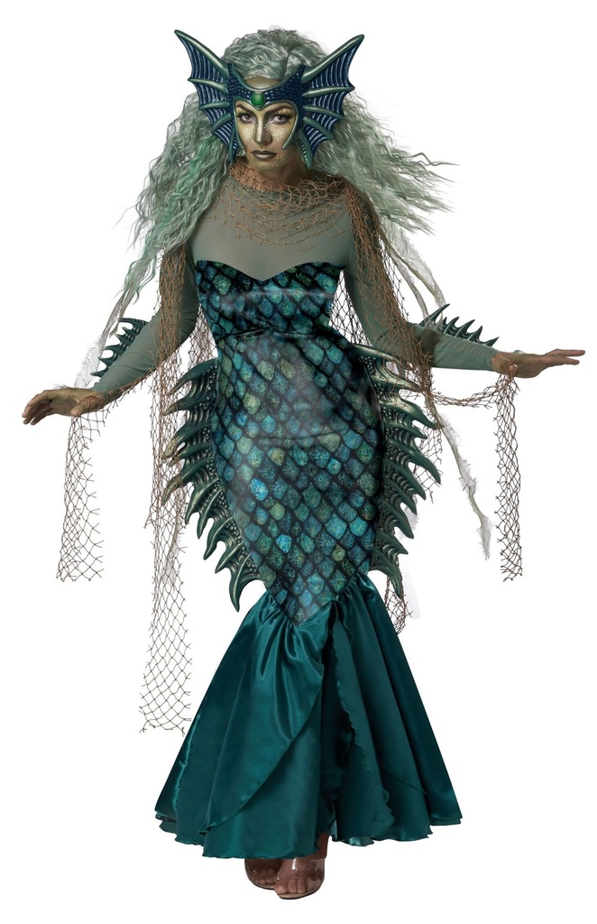 Dark Sea Siren Women's Costume