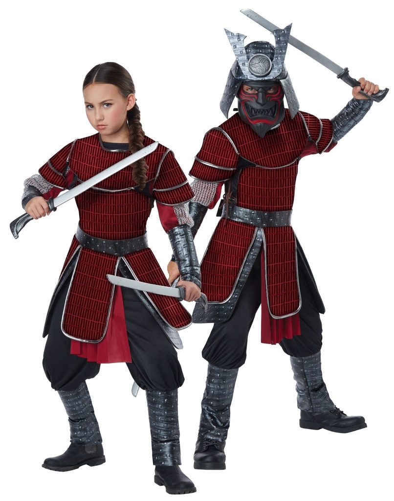 Deluxe Samurai Boys Costume Boys Child