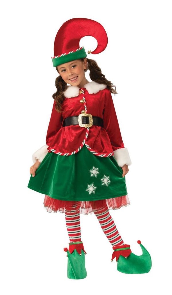 Elf Girl Costume Girls Holiday