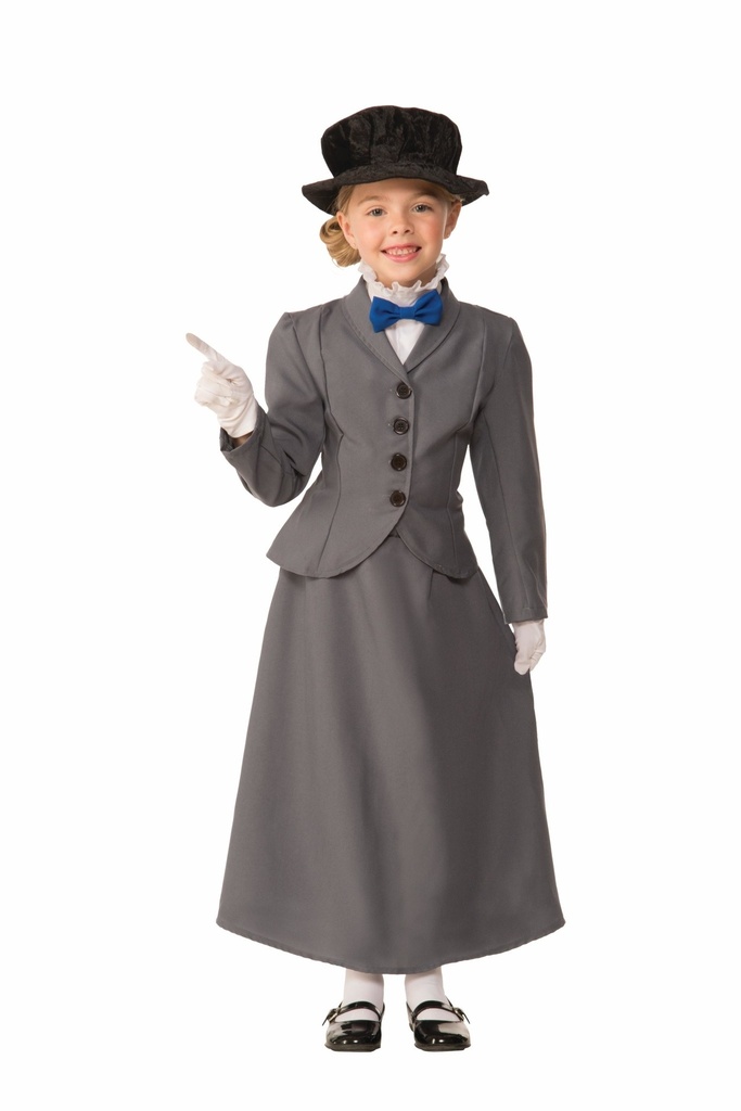 English Nanny Girls Costume