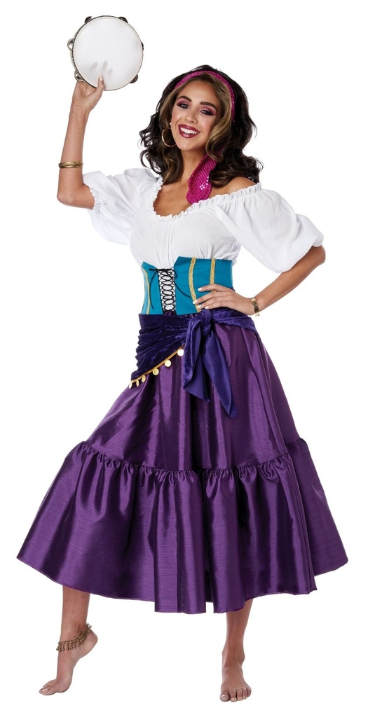 Esmeralda Women's Costume Gypsies & Pirates