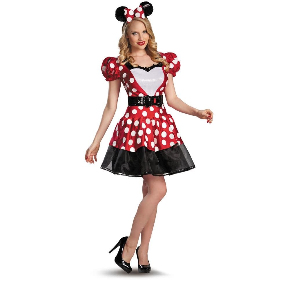 Glam Red Minnie Women's Costume Video Games