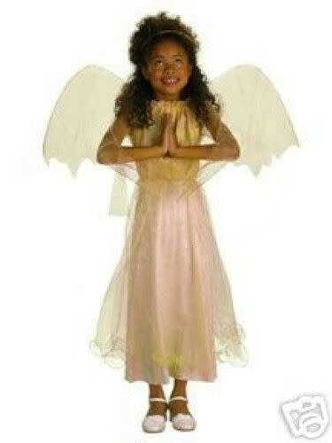 Golden Angel Girls Costume