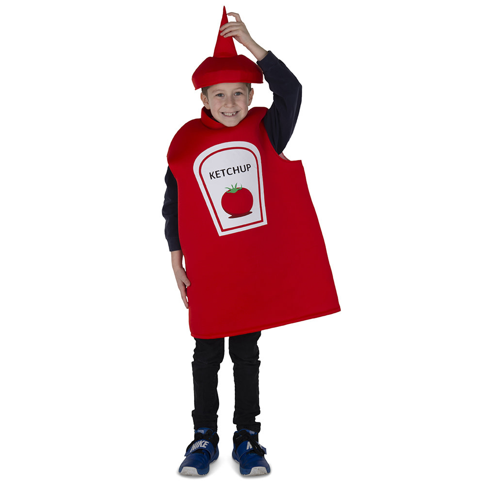 Ketchup Bottle Kids Costume