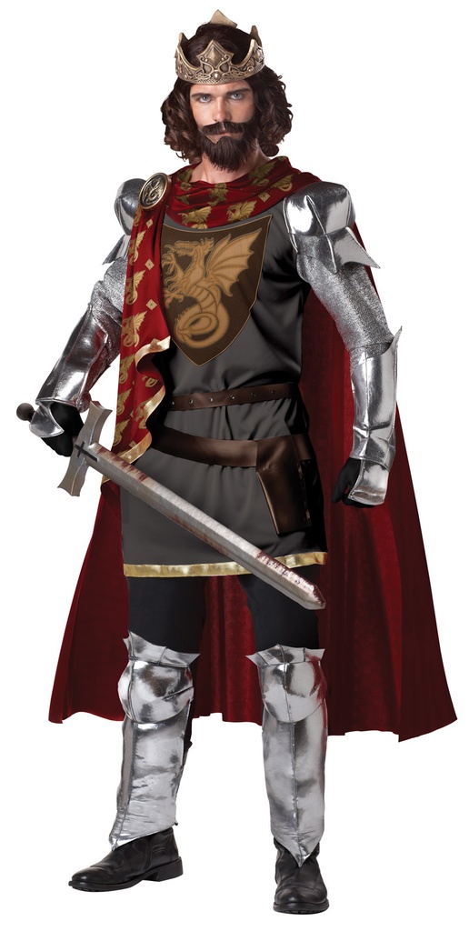 King Arthur Men Costume Countries & Historical