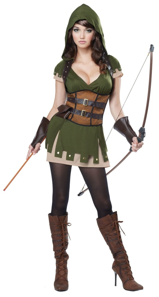Lady Robin Hood Costume Dolls & Storybook