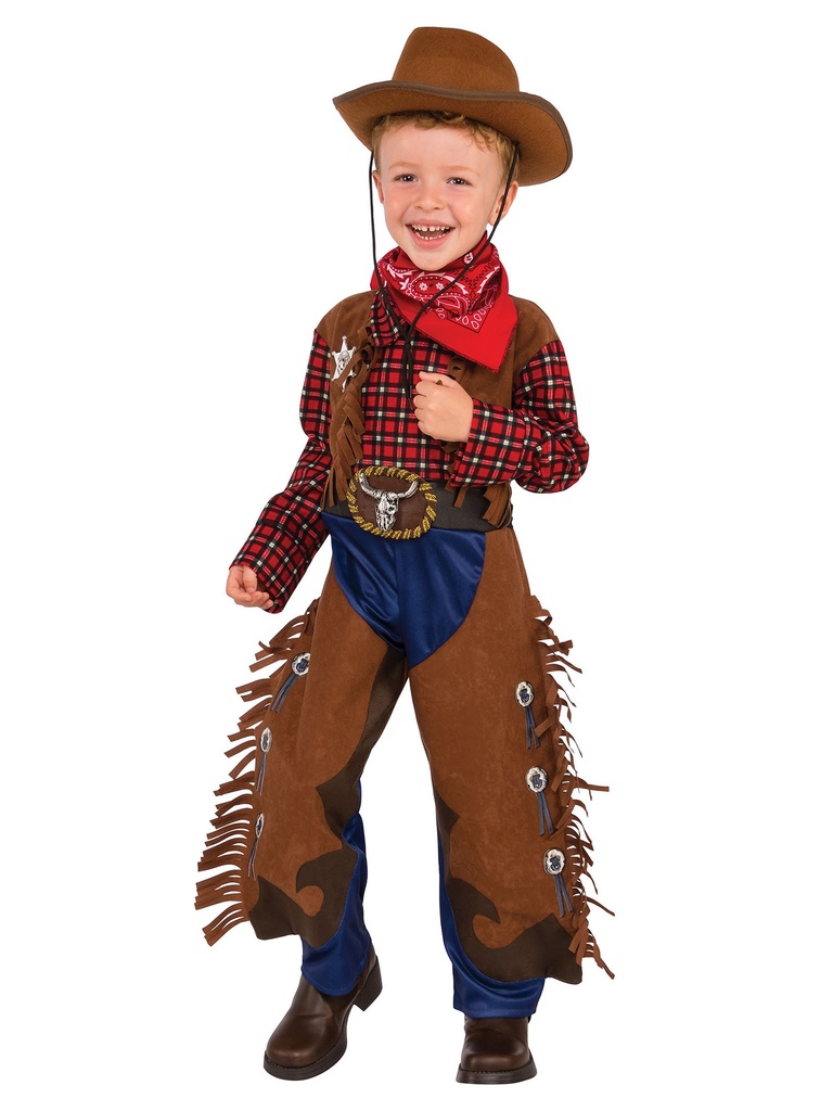 Little Wrangler Cowboy Costume Boys Child