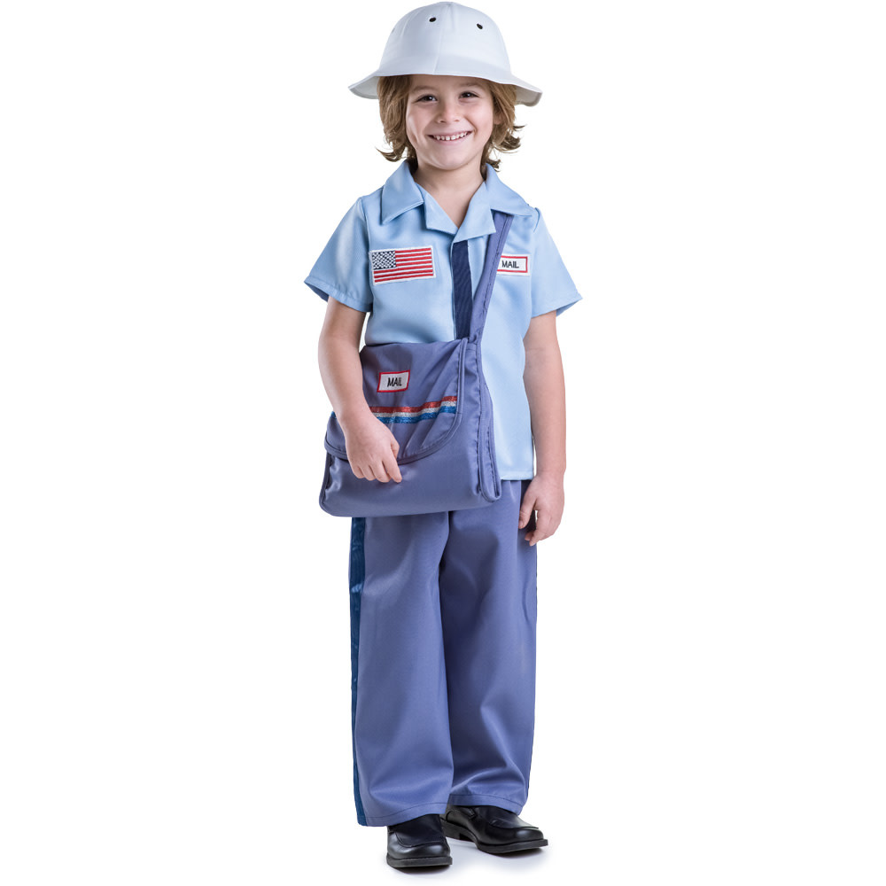 Mailman Costume Boys Child