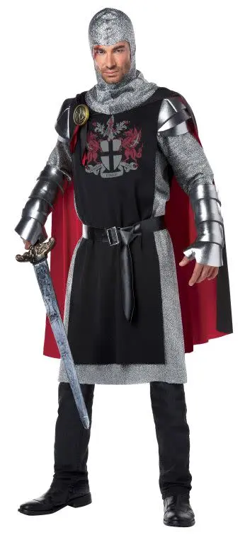 Medieval Knight Men's Costume