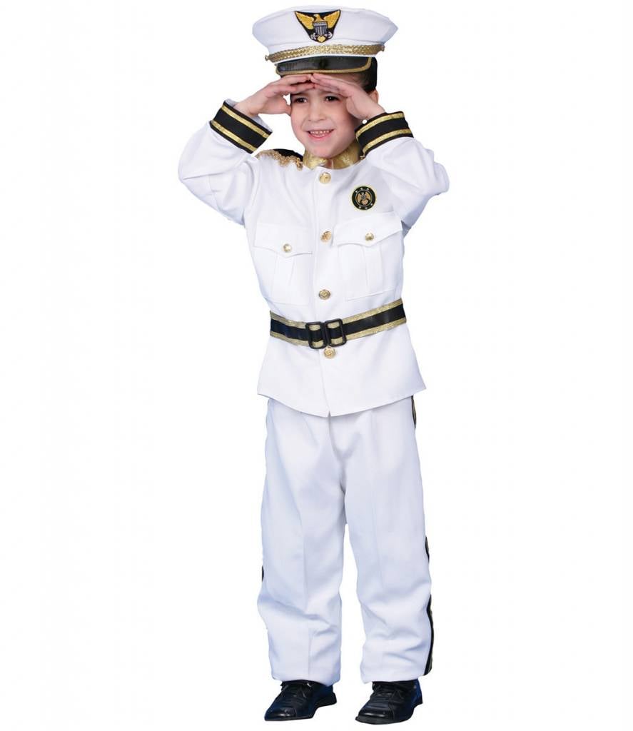 Navy Admiral Boys Child