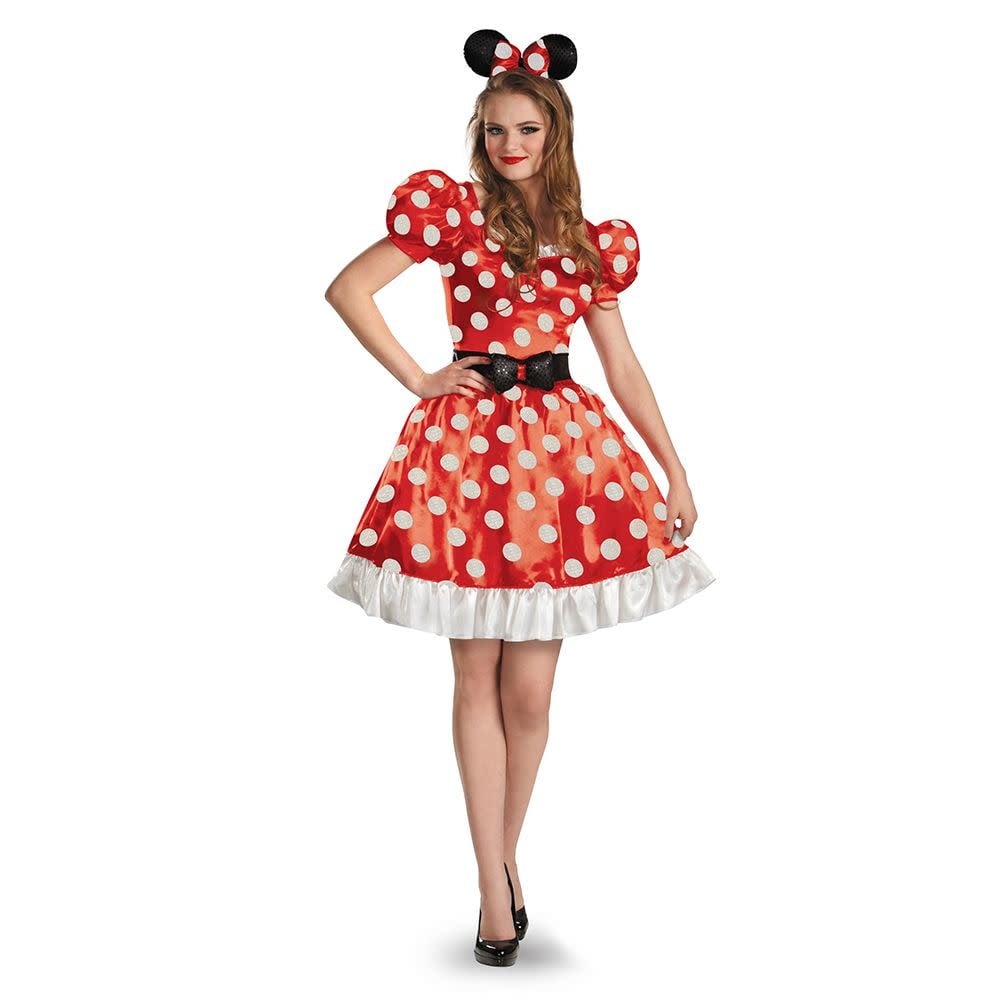 Red Minnie Classic Women's Costume Video Games