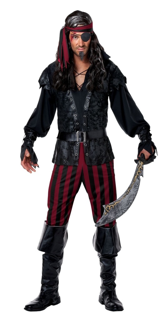 Ruthless Rogue Men's Costume Gypsies & Pirates