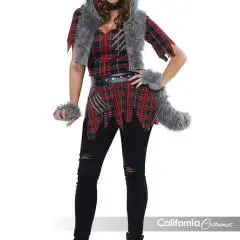She Wolf Womens Costume Scary & Villains