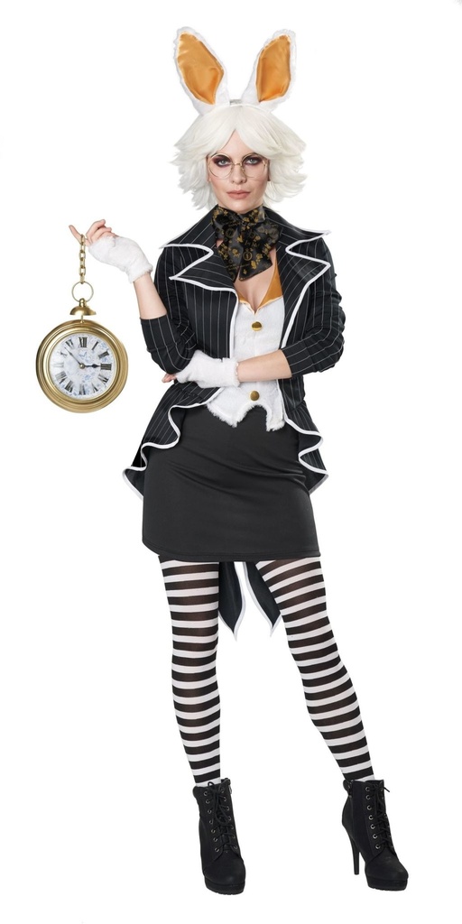 The White Rabbit Women's Costume Dolls & Storybook