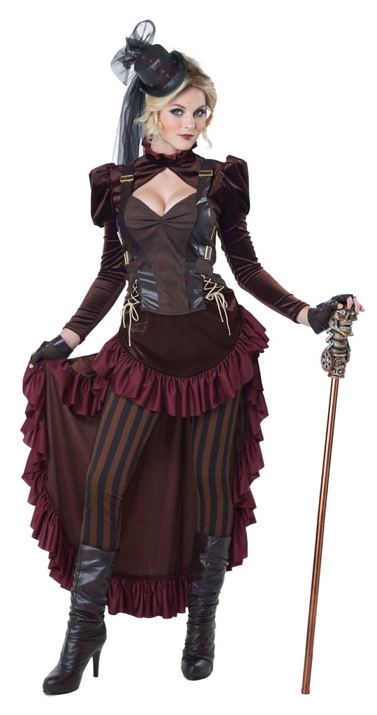Victorian Steampunk Women Costume