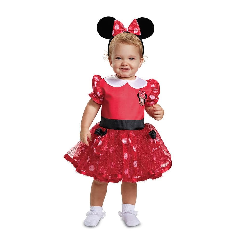 Red Minnie Mouse Girls Infant