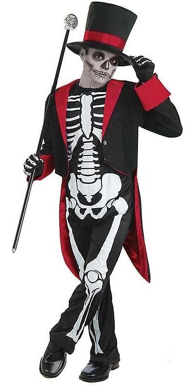 Mr. Bone Jangles Boys Costume (128 cm)