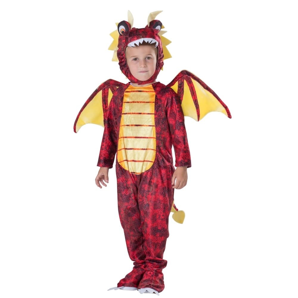 Red Dragon Kids Costume