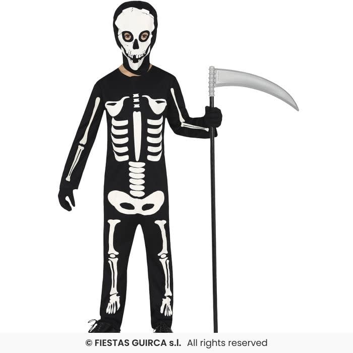 Skeleton Jumpsuit W/Hood